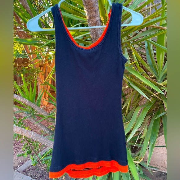 SF Giants Black with Orange Trim Tank Top - Picture 2 of 2